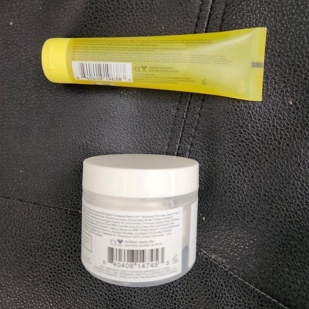 Lot of 2 Beekman 1802 Goat Milk PURE Whipped Body Cream and Milk Froth Gel NEW - Picture 2 of 2
